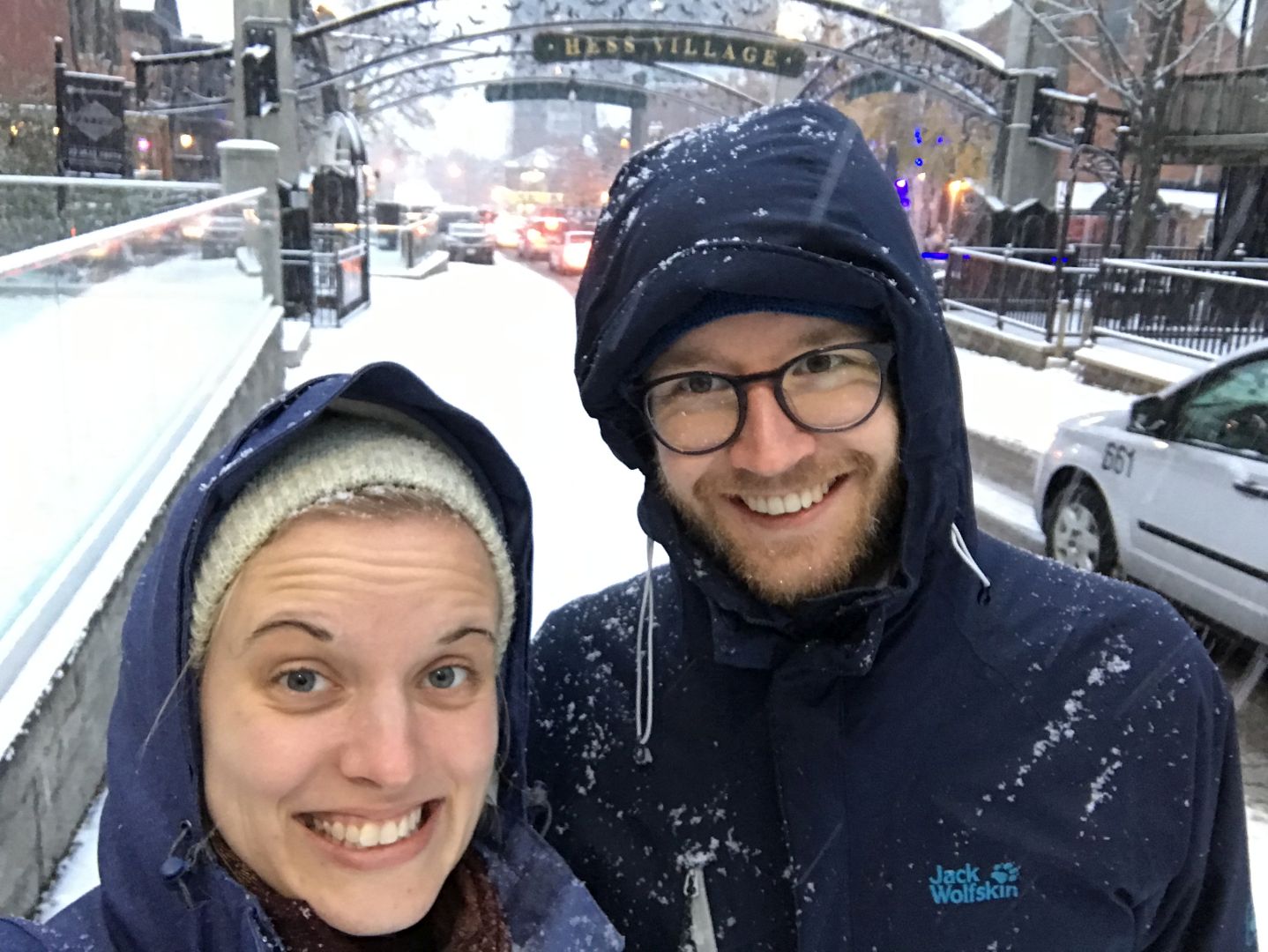 Schnee, Santa Parade, Food Festival, Eishockey - die letzten Tage in Hamilton